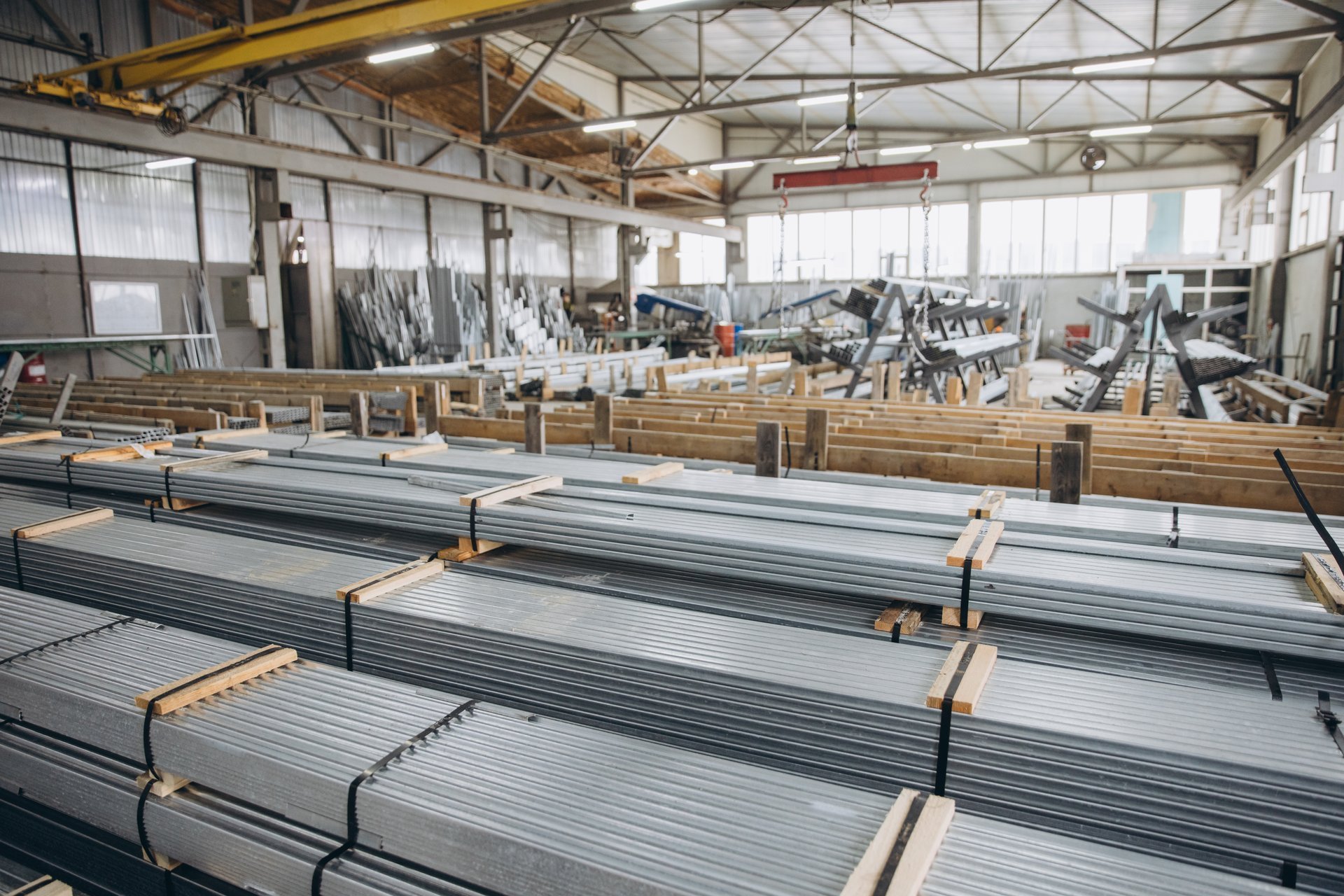Roofing Steel Sheet packing and identification review for procurement verification