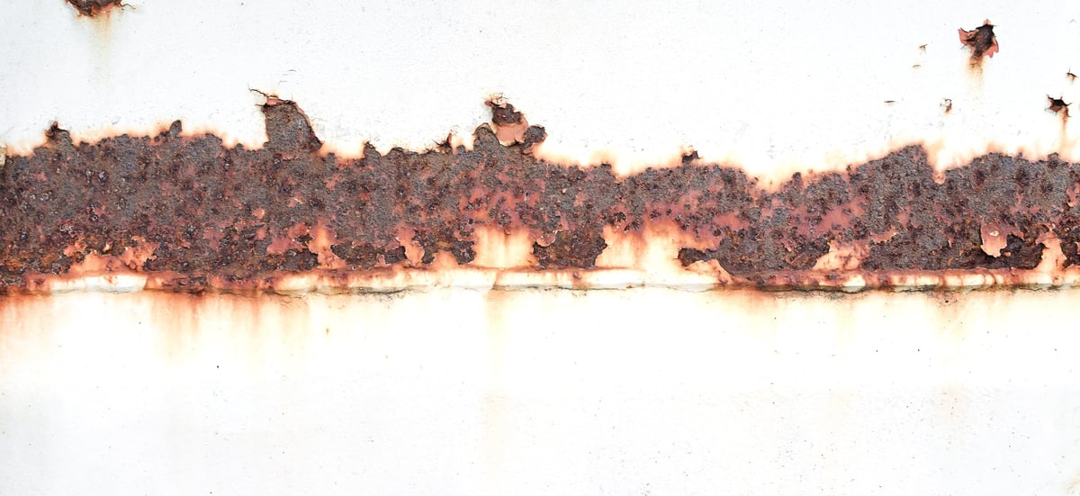 Steel sheet surface being assessed for condition before a downstream process