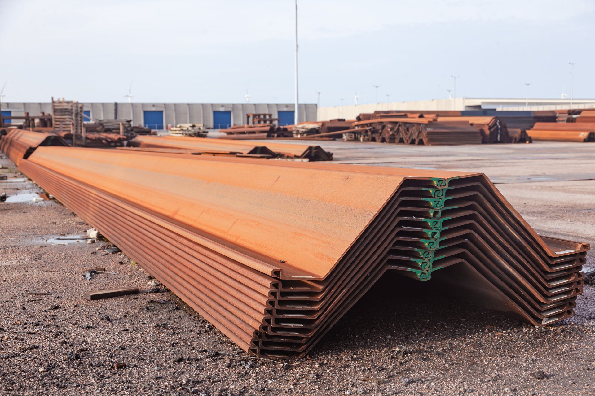 Standards procurement scene showing plate storage and handling