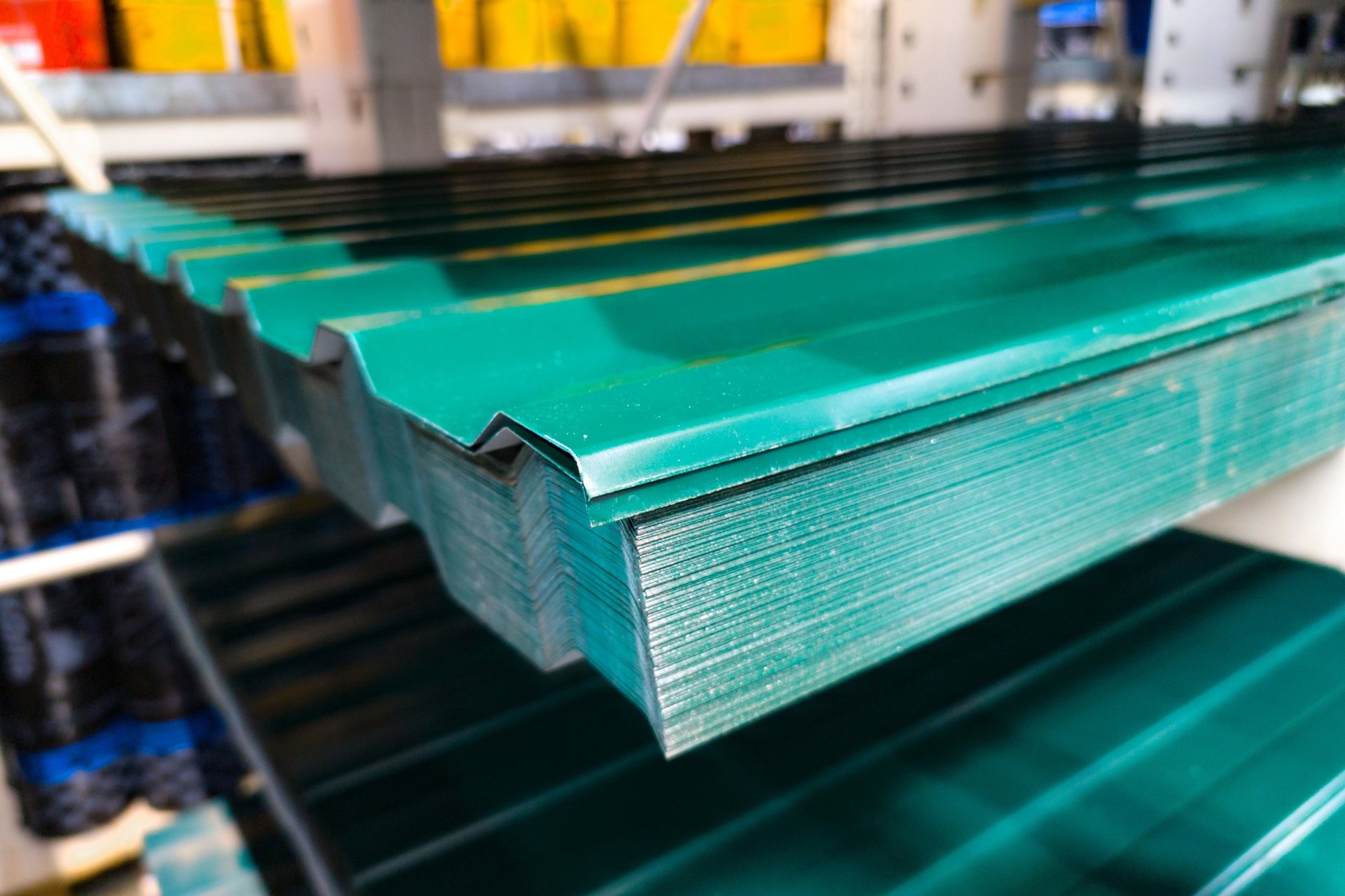 PPGI Prepainted Steel Sheet surface or profile comparison for procurement verification