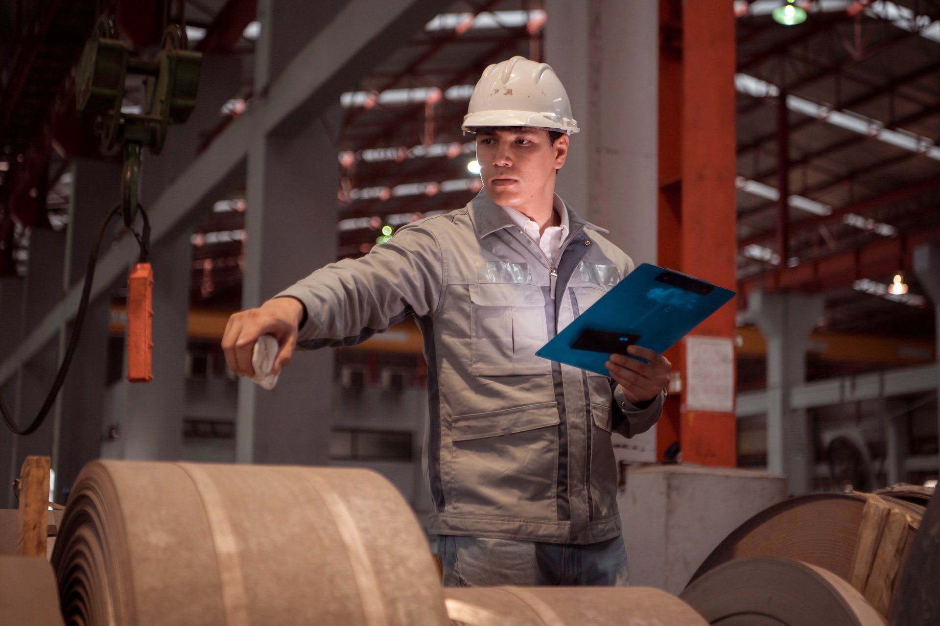 Abrasion Resistant Steel Plate inspection context showing procurement-relevant plate details