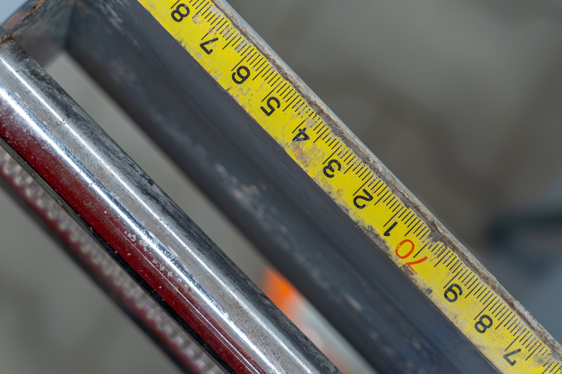 EN 39 Scaffolding Tube — dimensional inspection detail