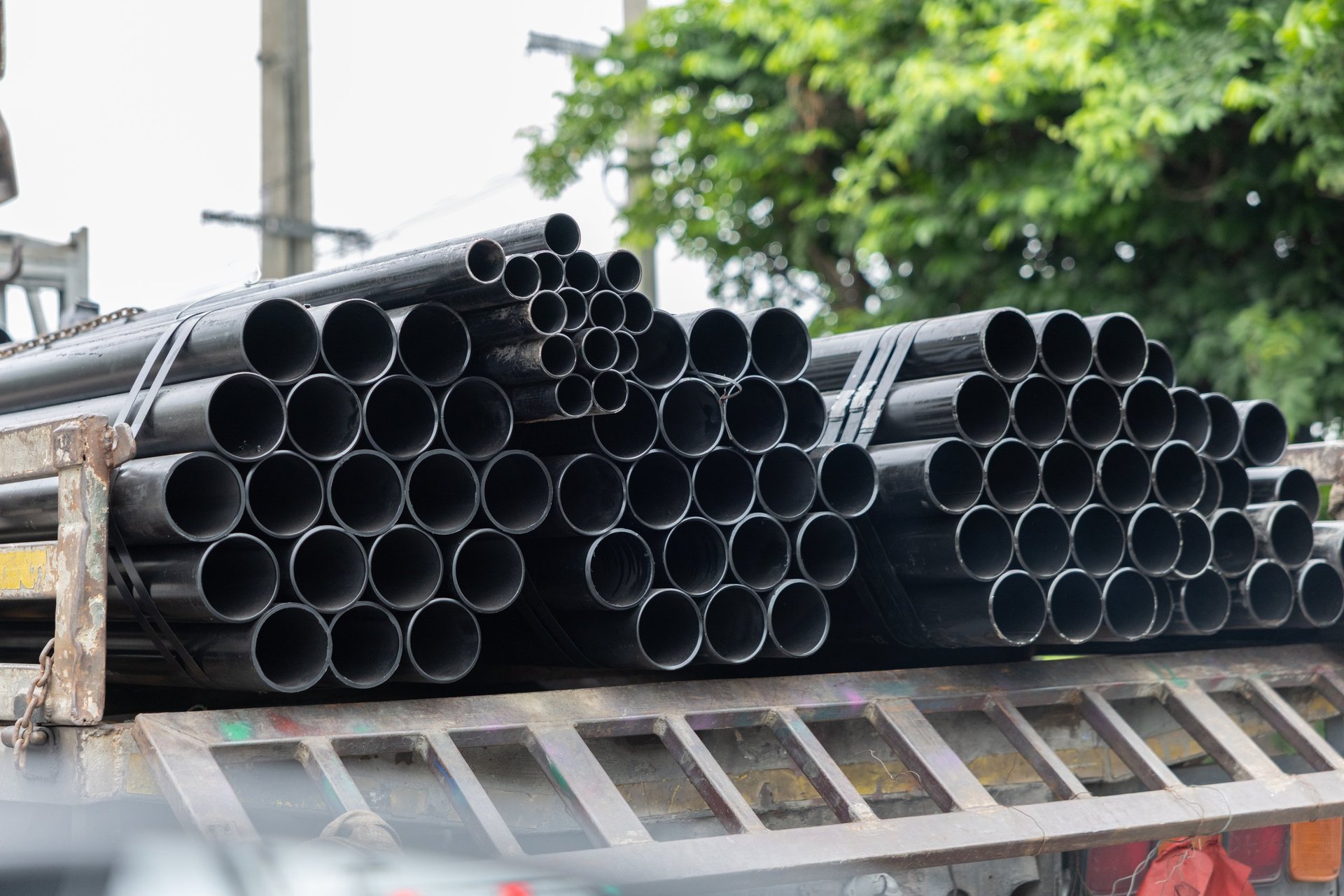 Mild Steel Scaffolding Tube — dimensional inspection detail