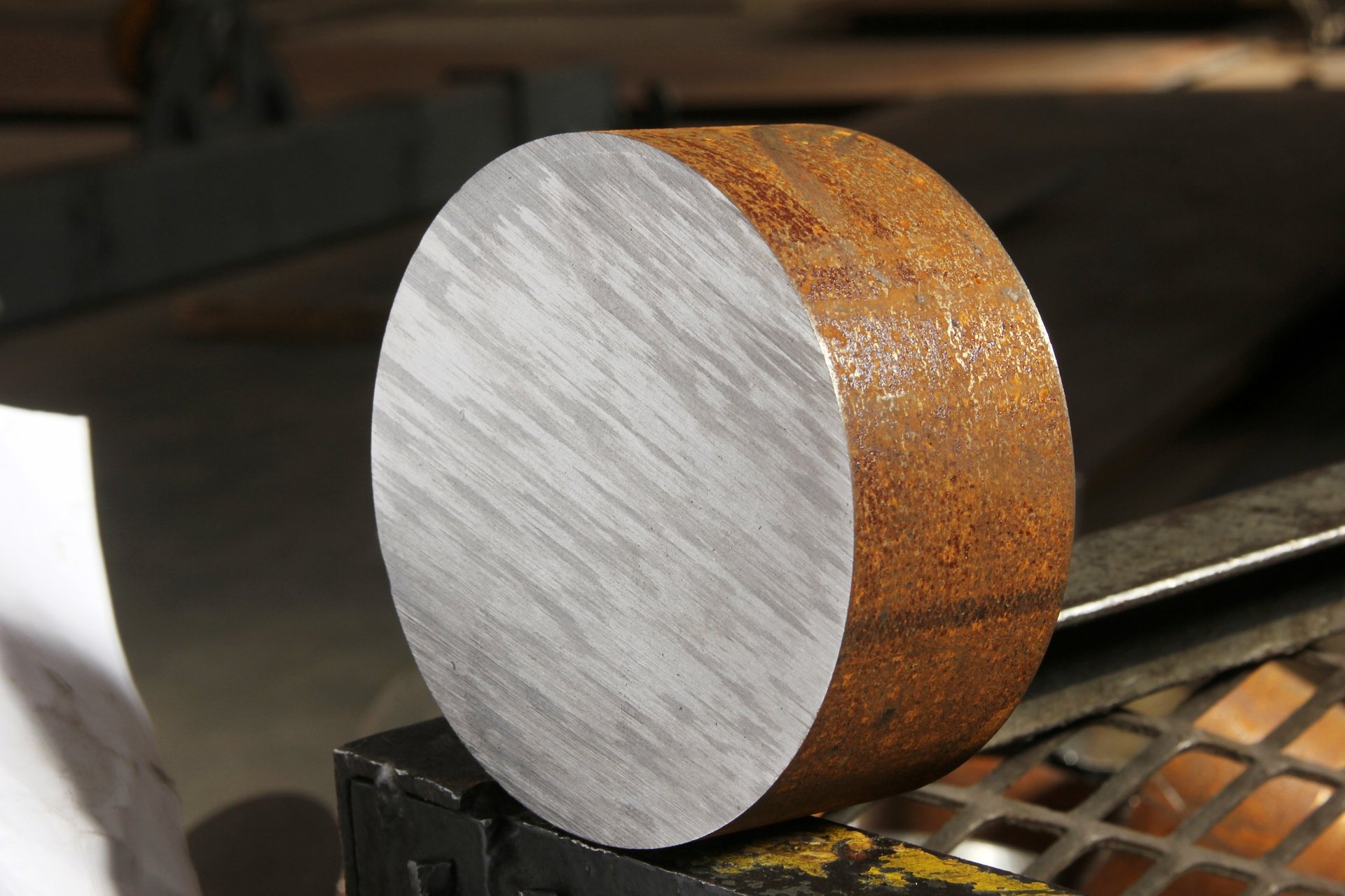 ASTM A36 Structural Steel identification and dimension check for buyer specification review.