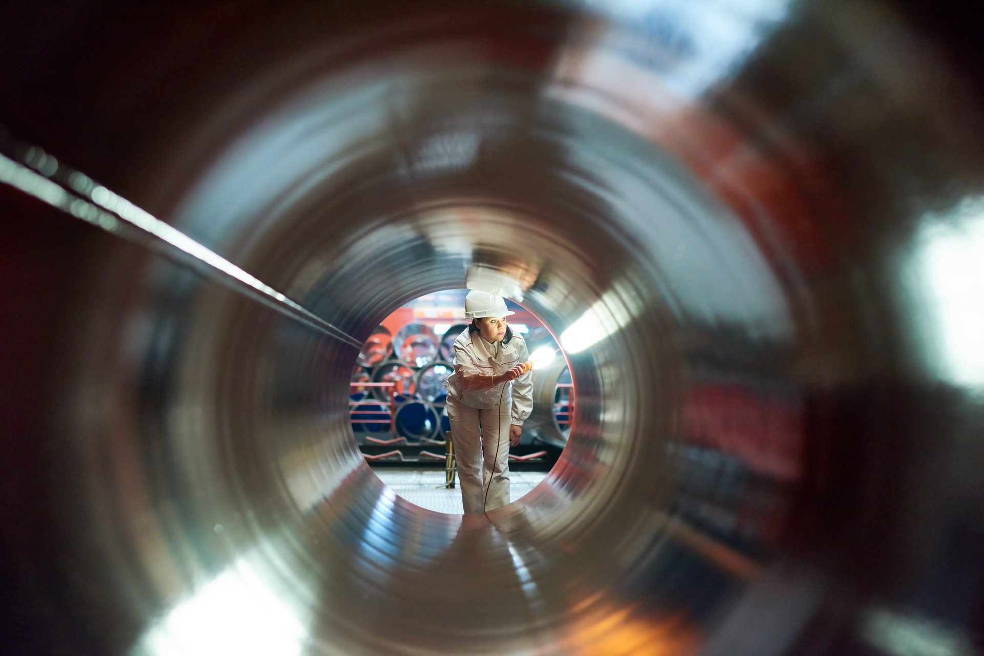 API 5L Grade B Steel Pipe technical inspection and dimensional verification