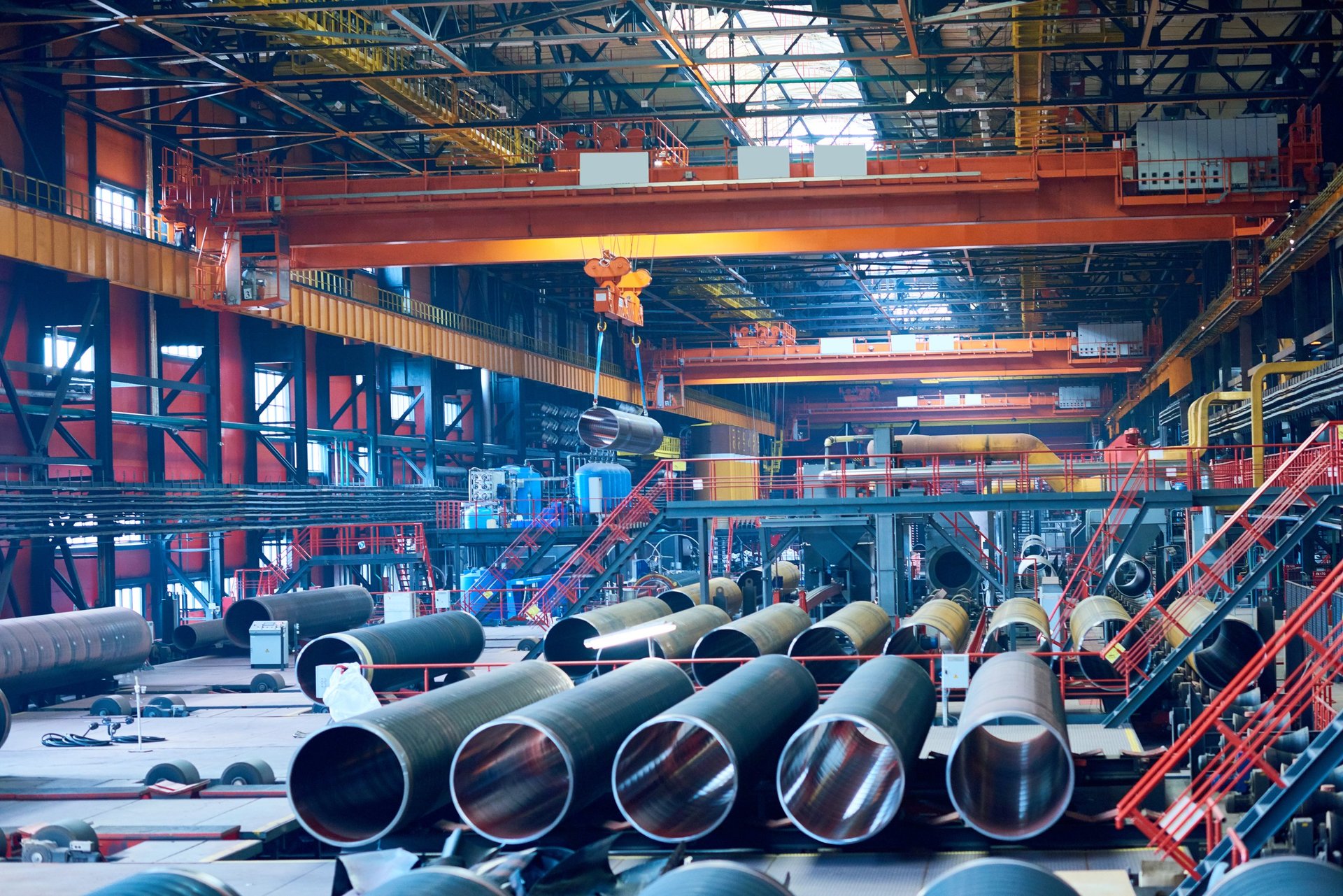 Alloy Steel Pipe document verification in a plant warehouse